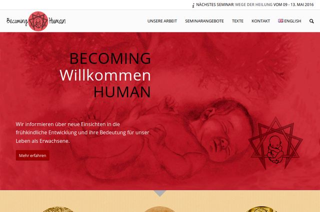 becoming-human.eu Webseite Screenshot
